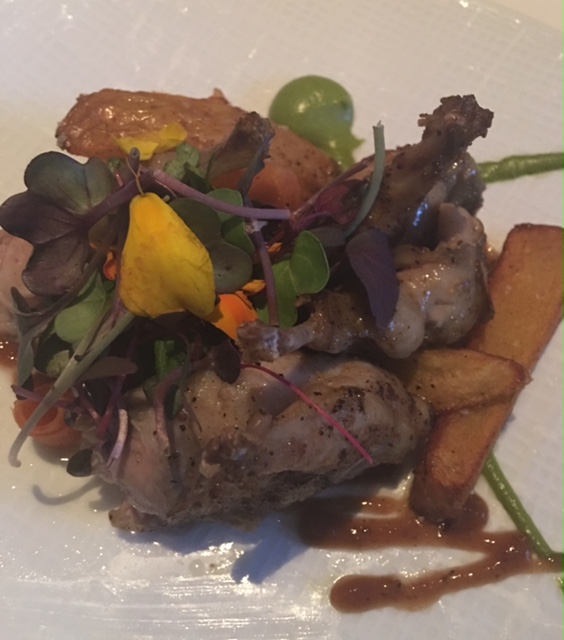 Wood-fired Manchester Farms Quail