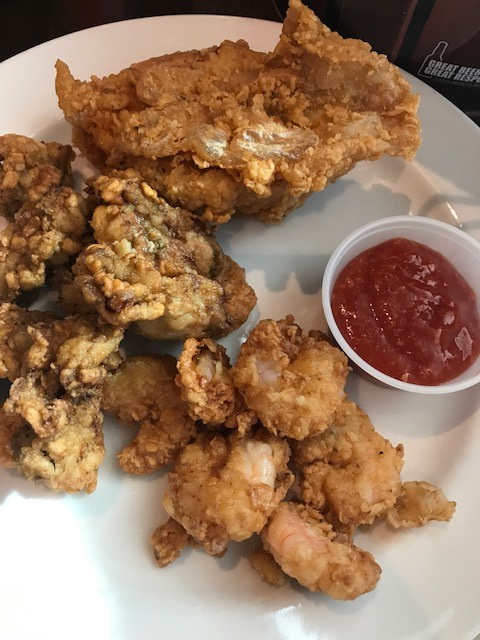 Chicken, Shrimp and Oysters